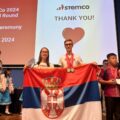 Učenik Matematičke gimnazije Andrej Drobnjaković osvojio pet zlatnih medalja na Olimpijadi u Singapuru